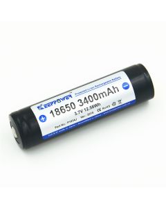 Batería de Litio KeepPower 18650 3,7V 3400mAh Li-ion con protección