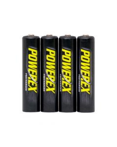 Baterías Recargables POWEREX MHRAAAP4 Precharged - PACK 4xAAA 1000mAh