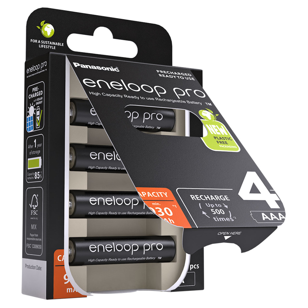 Nuevo formato para las pilas Eneloop PRO AAA 930